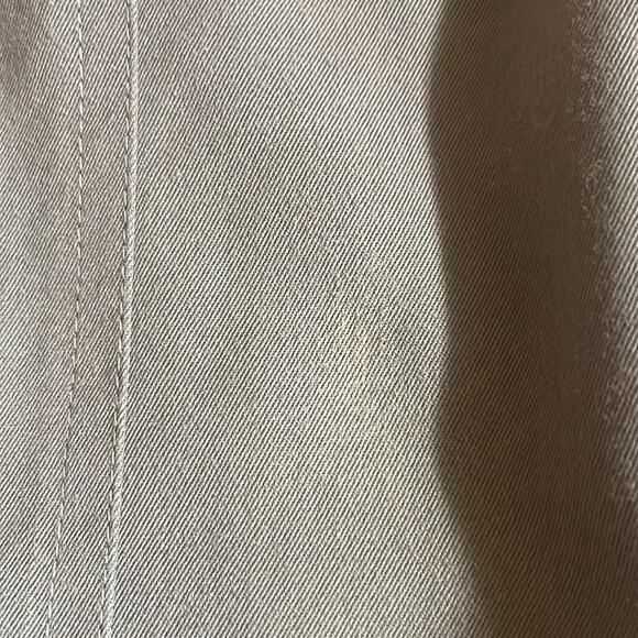 Vintage Salvatore FERRAGAMO Belted Military Skirt UTILITY Sz 12 (Runs Small) - Picture 9 of 9